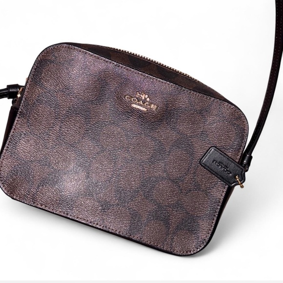 Coach Dark Brown Crossbody Bag - Picture 1 of 5